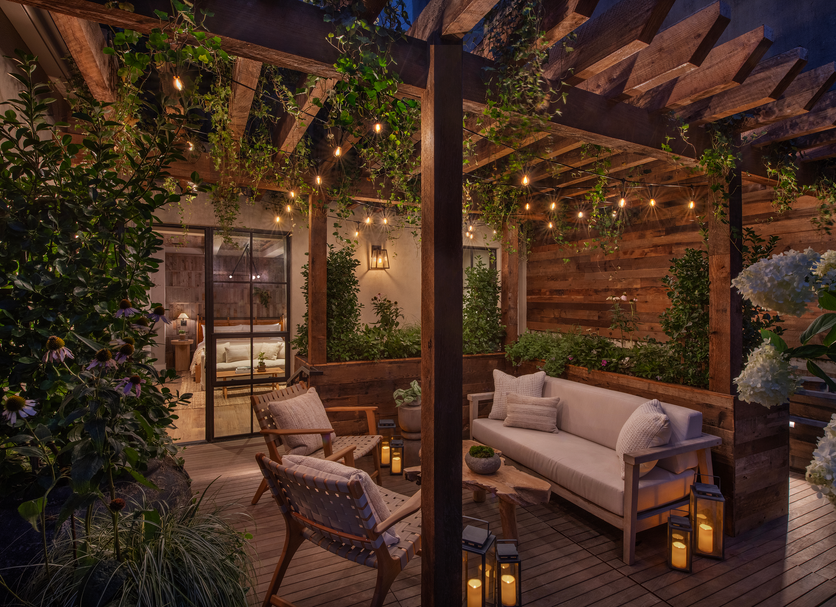 Patio Foto