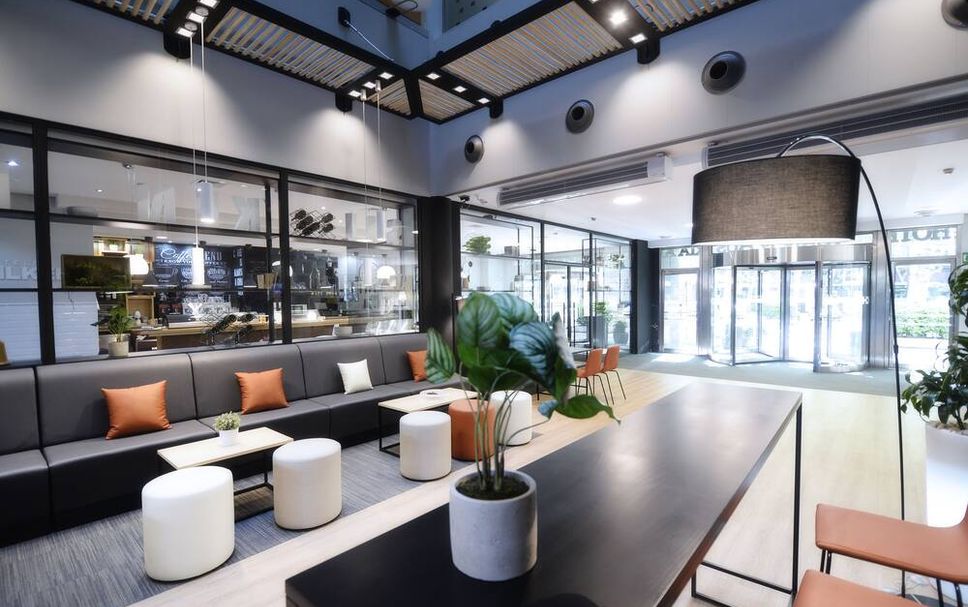 Entrada del hotel Foto