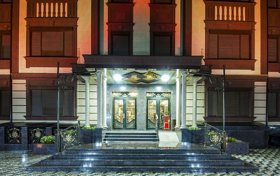 Entrada del hotel Foto