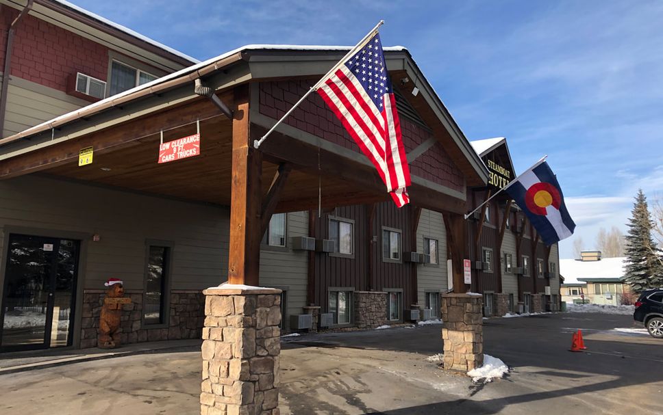 Entrada del hotel Foto